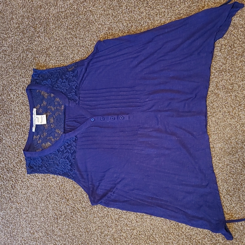 American Rag blue tank top Size L